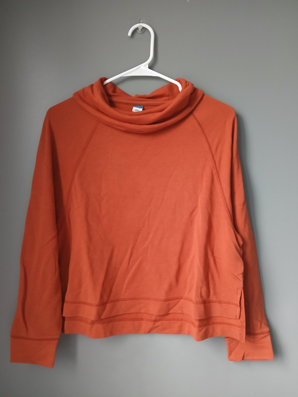 Old Navy Women's Funnel Neck Sweater - Rust